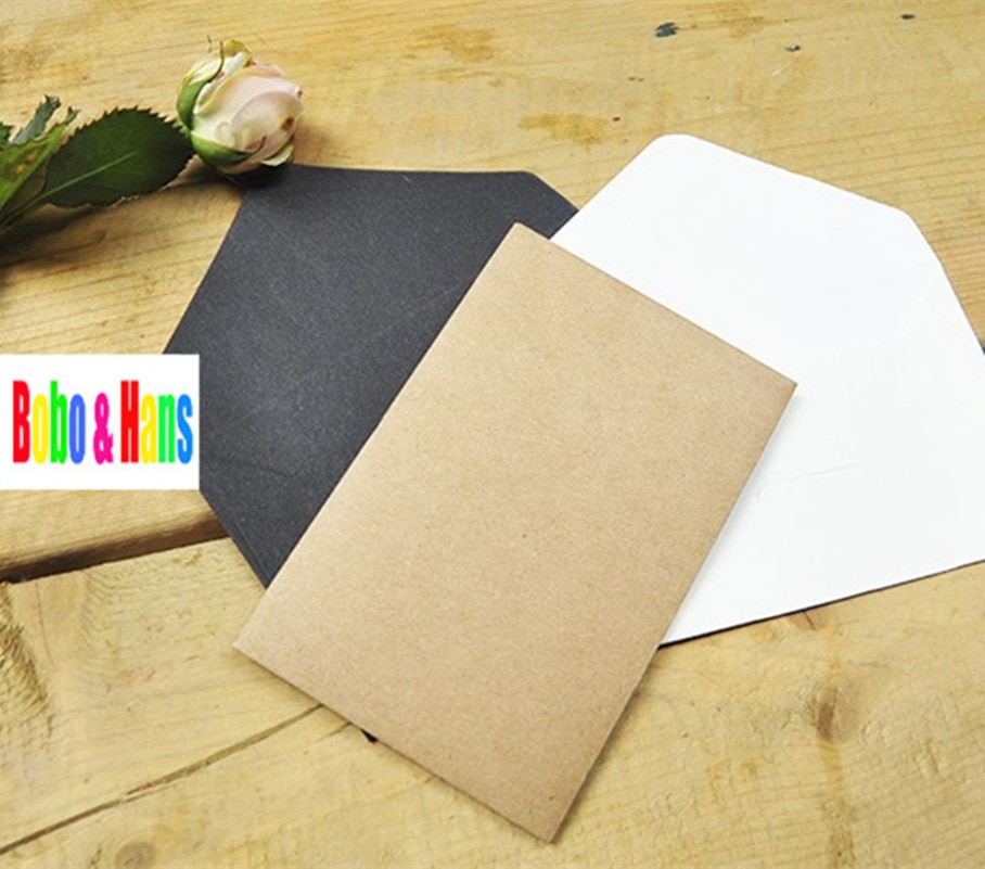 10 stks/partij mode eenvoudige stijl kraftpapier Envelop DIY