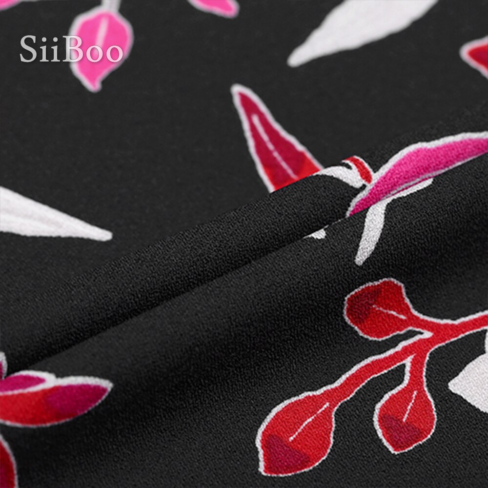 Italien blommigt tryckt stil snyggt draperat tyg imiterat linne sidentyg för höstklänning byxor kupong de tissu telas  sp5877