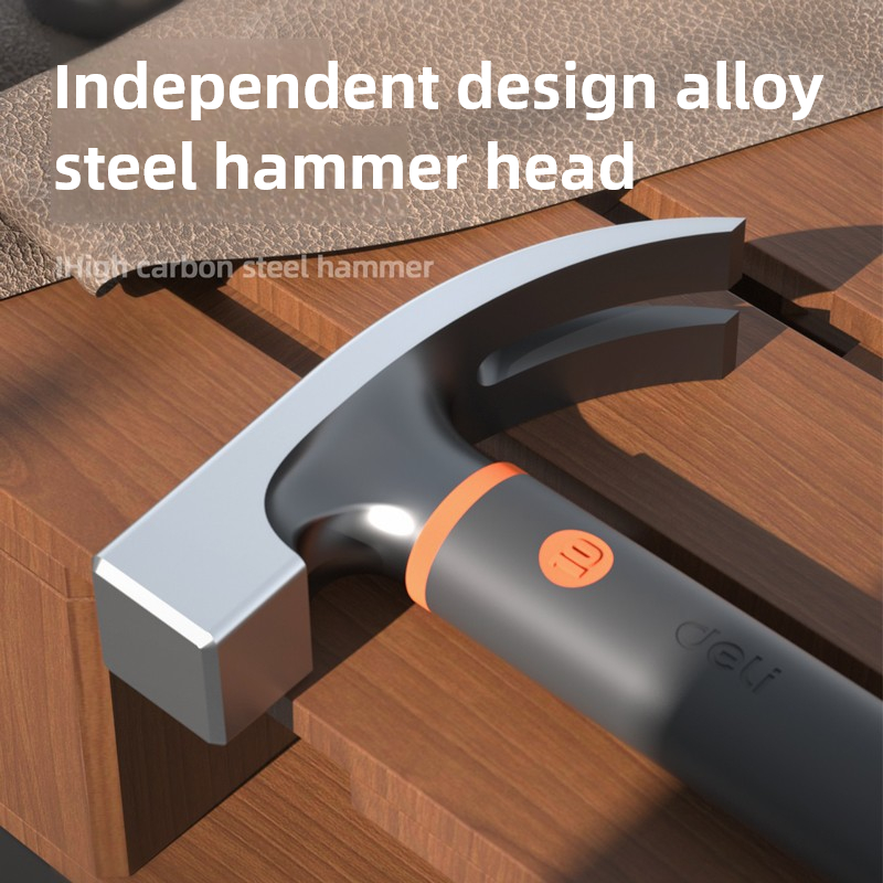 1 szt. 283g mini Młotek Szczękowy Kempingowy Młotek robić Gwoździ z Uchwytem Redukującym Wstrząsy Wielofunkcyjne Narzędzie Ręczne robić Napraw Domowych