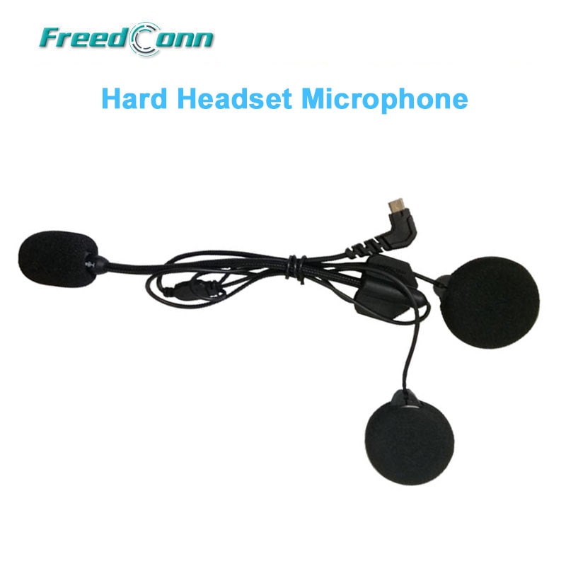 FreedConn R1plus-auriculares con micrófono suave/duro para cara abierta/medio casco/abatible hacia arriba + T-MAX 2 en 1