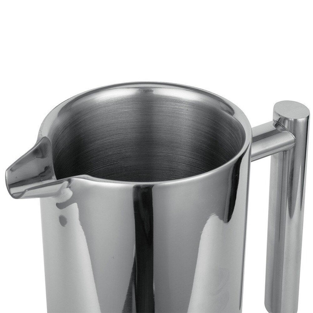 Coffee Maker French Press Stainless Steel Espresso Coffee Machine Double-Wall Insulated Coffee Tea Maker Pot 1000ml