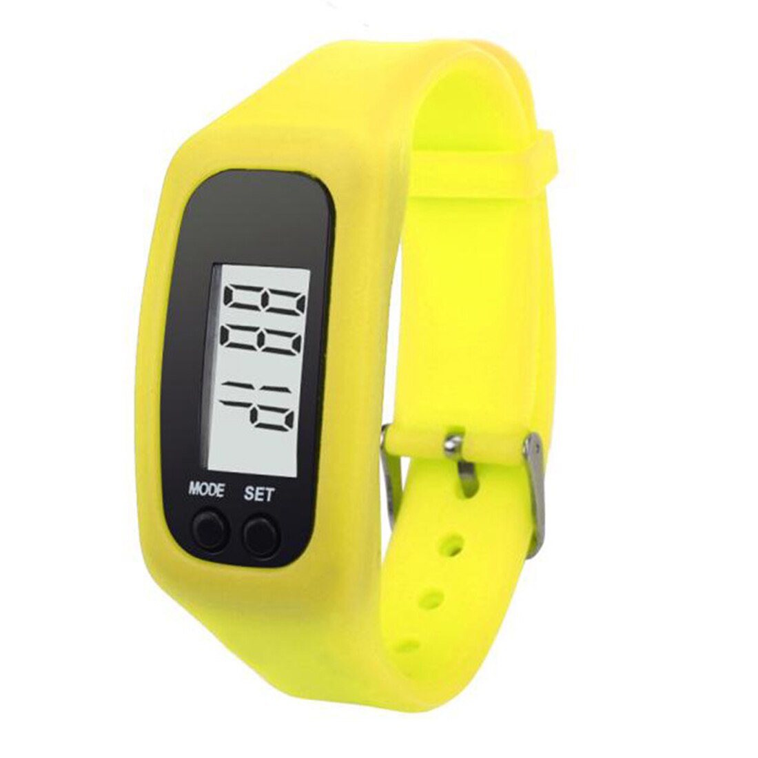 Brand Long-life battery Multifunction Digital Fitness Watch LCD Pedometer Running Step Calorie Walking Distance Counter