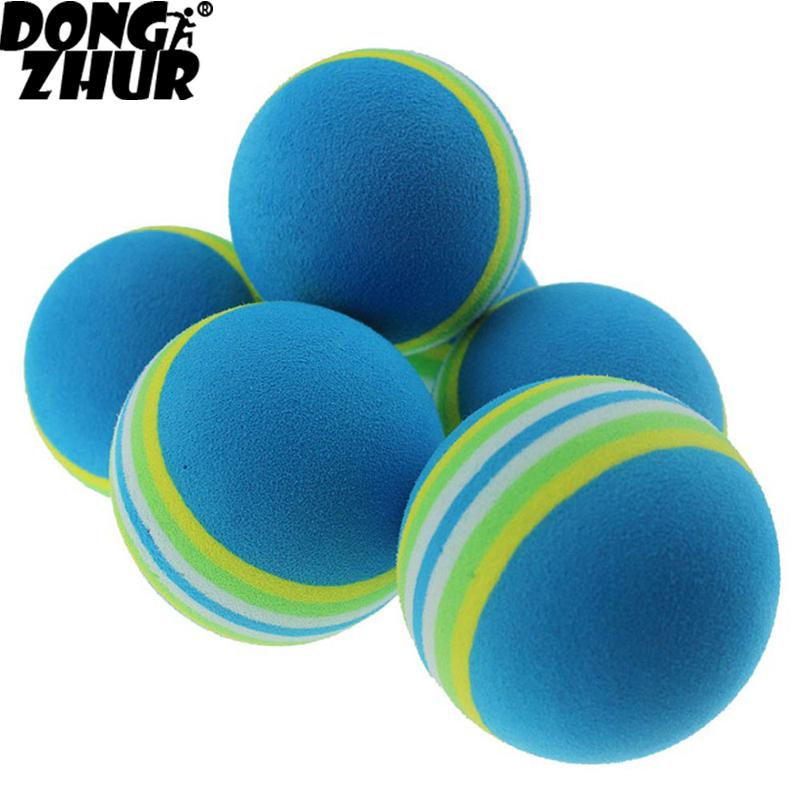 Nueva esponja de Golf suave pelotas de arco iris Golf Swing entrenamiento esponja de espuma pelotas de Golf/esponja X5I6