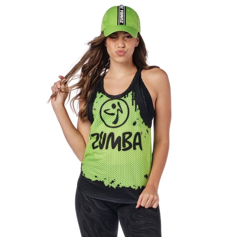 Yoga clothes Zumba dance clothes fitness summer aerobics clothes sports ladies yoga workout tops running vest T2129: Light Green / S