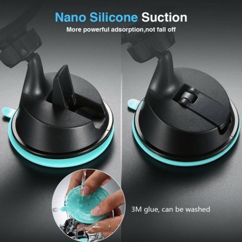 Car mobile phone stand car dashboard outlet multi-function universal rotary chuck clamp mobile phone stand