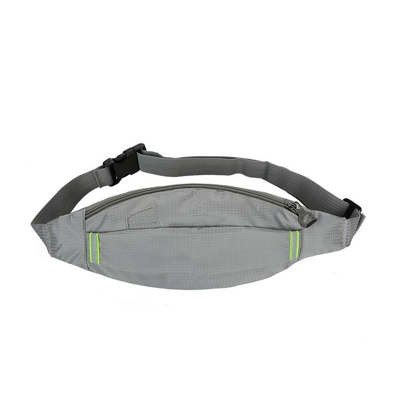 Sports pocket running mobile phone belt mini personal equipment multifunctional fitness invisible bag: gray