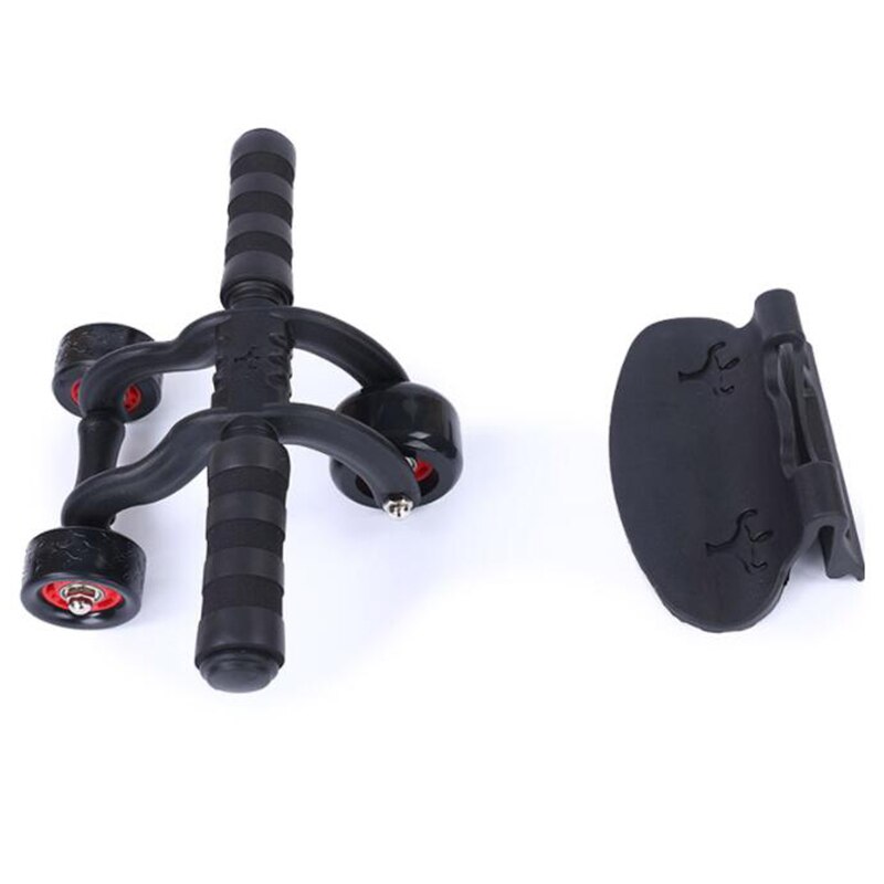 Multifunctional Giant Frog 3/4 Wheels AB Roller Exercise Fitness Abdominal Rollers Muscle Trainer Household Gym Equipment /40
