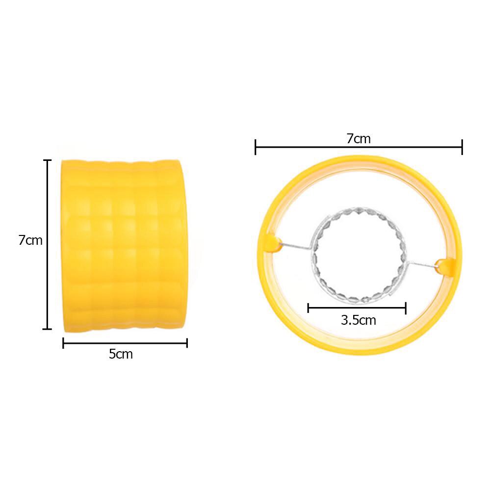 Kitchen Gadget Corn Kernel Separator Stripping Cut Peel Thresher Kitchen Tool Stainless Steel Cob Remover Corn Grain Separator