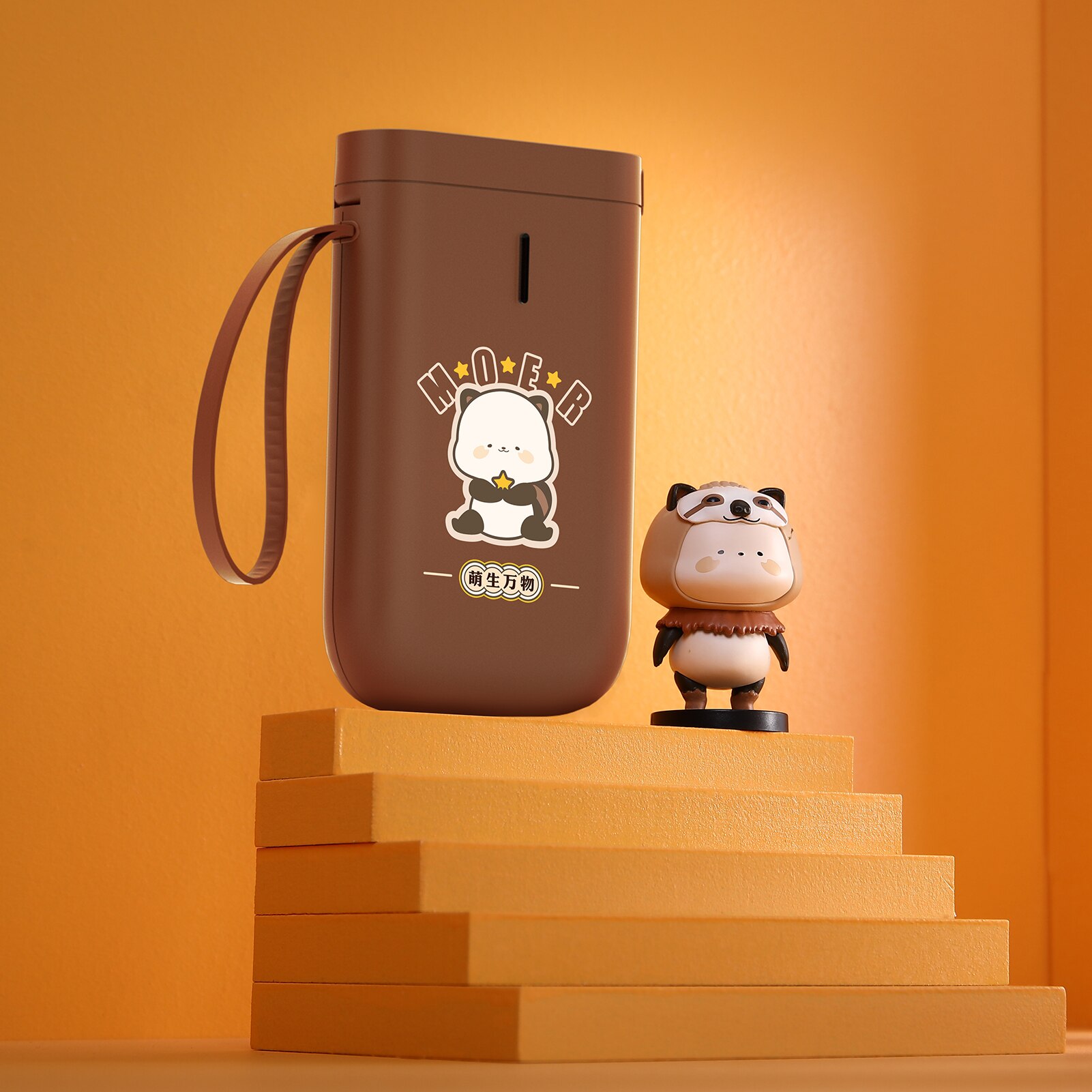 Limited Edition Draagbare Thermische Label Printer Handheld Naam Prijs Sticker Printer Pocket Size Bt Draadloze Verbinding Met App