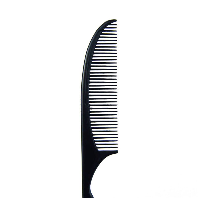 1pc salon barber anti-statisk hårstyling frisør rotte hale kam hårbørste måne stil hår kam
