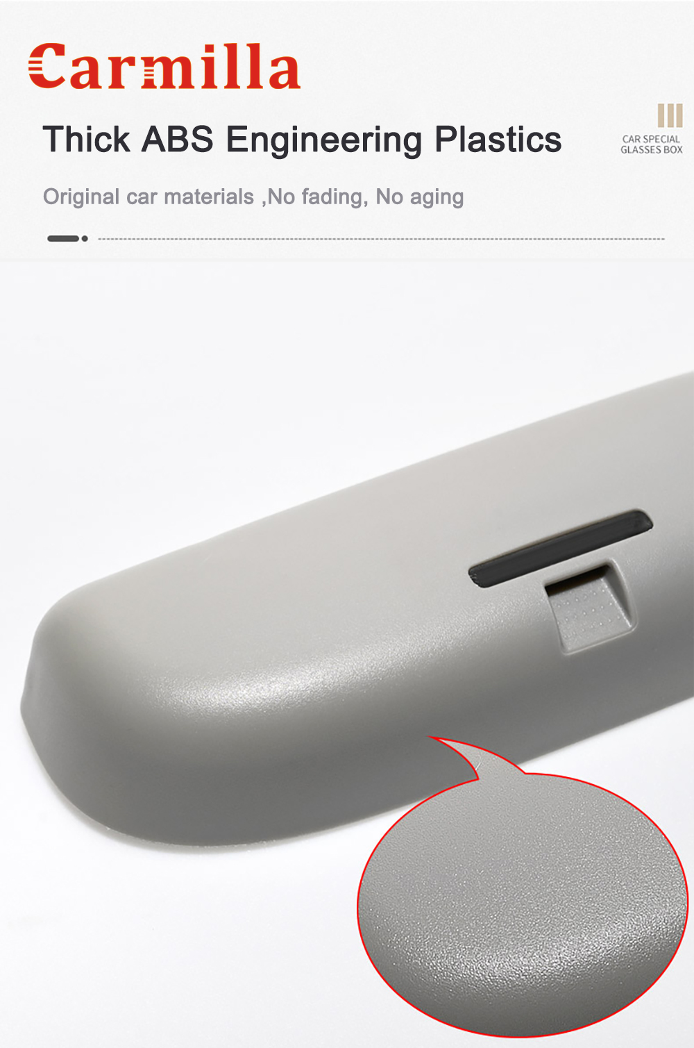 Upgrade Car Sunglasses Holder for Volkswagen VW Golf 7 Golf 7.5 MK7 MK7.5 - Sun Glasses Storage Box Case Accessories