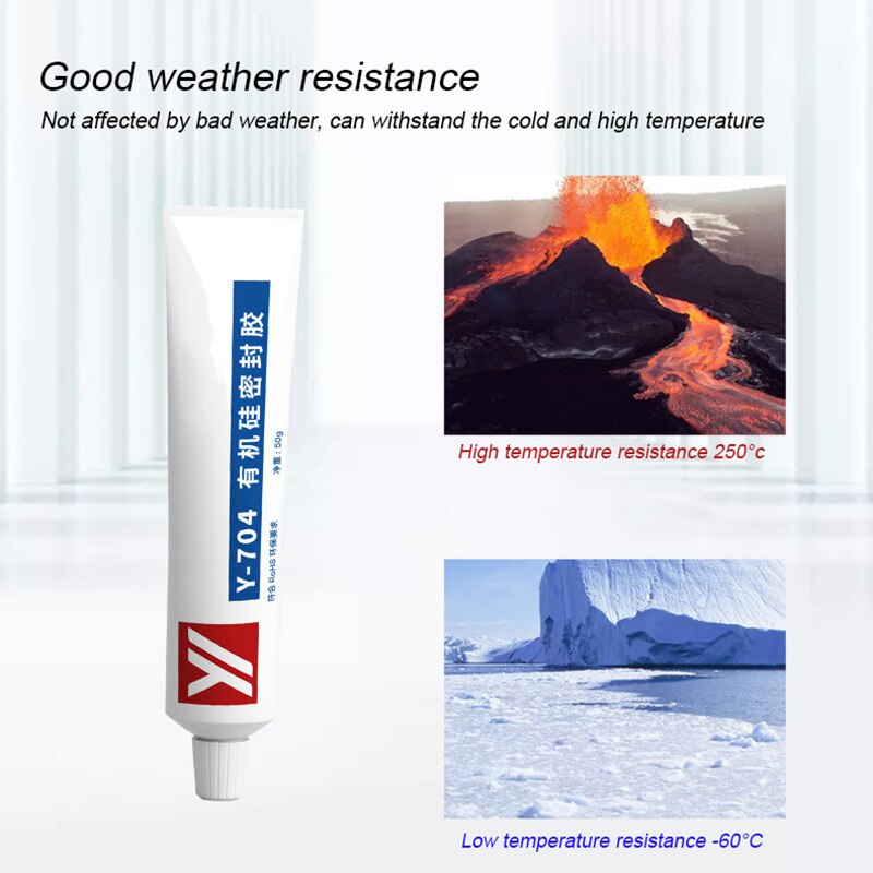 Silicone Sealant Fast Dry Glue Silicone Sealant Waterproof High Temperature Resistant Electronic Glue For Circuit Board Glue