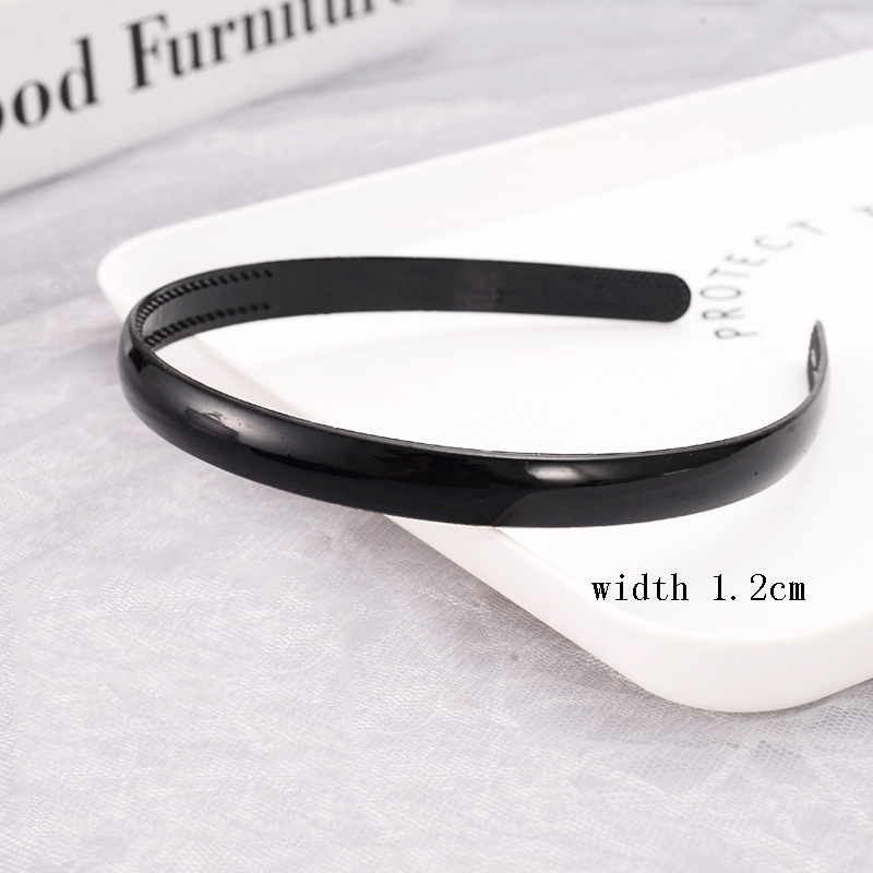 Antislip haarbanden voor vrouwen mannen eenvoudige bezel hoofdband wassen haar pony houder gezichtsmasker haar hoepel haarband haaraccessoires: Paars