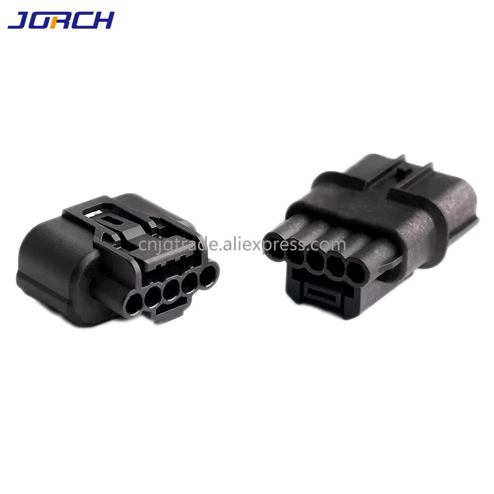 5 Sets 5 Pin 6189-1081 Vrouwelijke Mannelijke 1.2 Mm Auto Waterdichte Connector Plug Auto Zuurstof Sensor Plug Voor sumitomo Truck