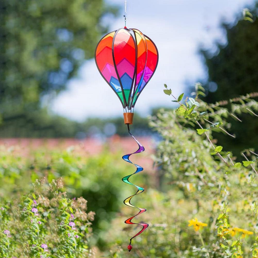 Luftballon legetøj vindmølle spinner have græsplæne have ornament udendørs fest favor forsyninger luftballon farverig have