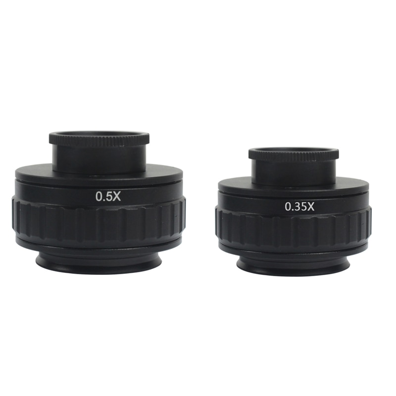 C Mount Adapters Lens 0.35X 0.5X 1X Ctv Voor Trinoculaire Stereo Microscoop 25Mm Interface Microscopio Camera