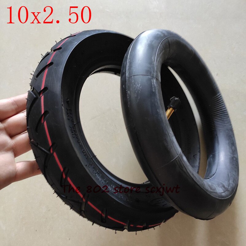 Speedway 10 x 2.50 indre og ytre dekk 10*2.50 tube dekk elektrisk scooter eksplosjonssikre dekk avansert dekk: Indre og ytre dekk