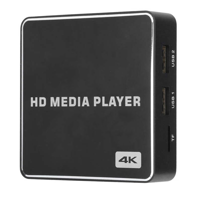 Mini Full High Definition 1080P USB Media Box 4K Player 100-240V