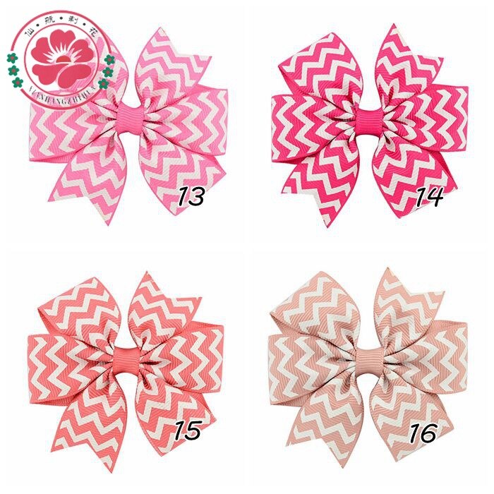 50Pcs Golvend Stijl Grote Hond Haar Clip Strik Hond Grote Bows Gromming Accessores Voor Grote Honden