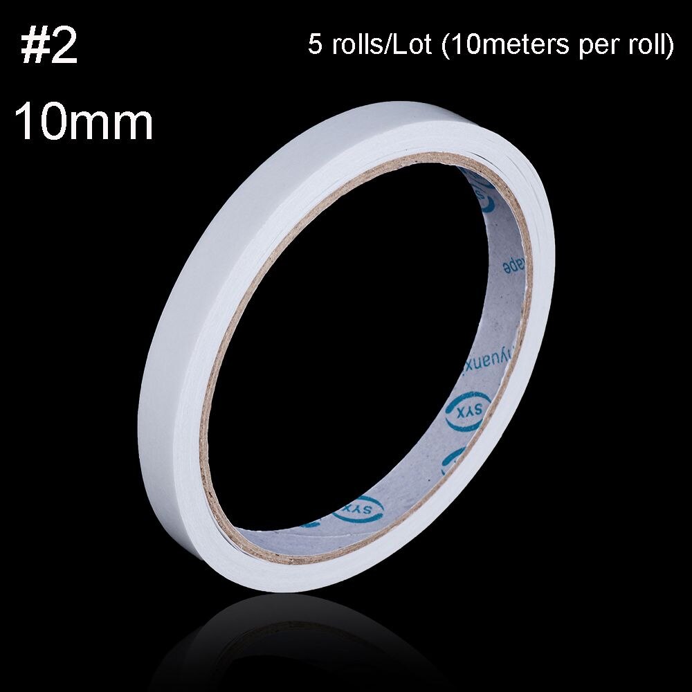 Ruban adhésif Double face puissant, 5 rouleaux/lot, pour montage, tampon de fixation: 10MM 105