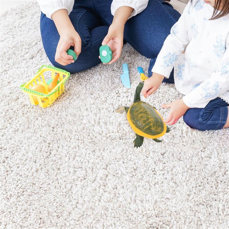 1pc Vivid Sea Turtle Model Kid Cognitive Toy Educational Soft-shelled Turtle Toy
