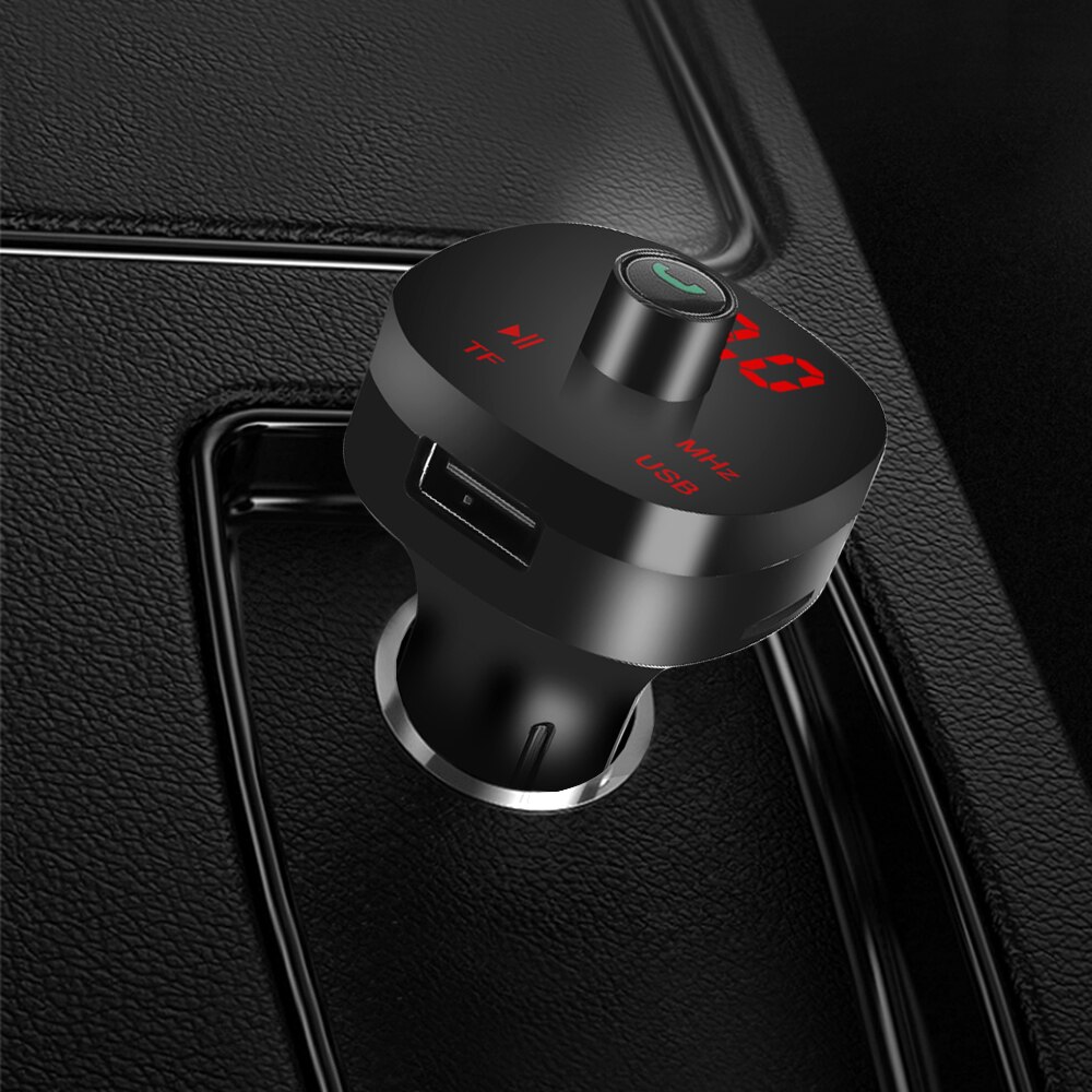 4.1a usb-aux-fm-transmitter, kabelloses bluetooth-autoradio-set mit freisprecheinrichtung, dual-usb-anschluss, schnellladegerät für mobiltelefone, zigarettenanzünderstecker, tf-kartenleser