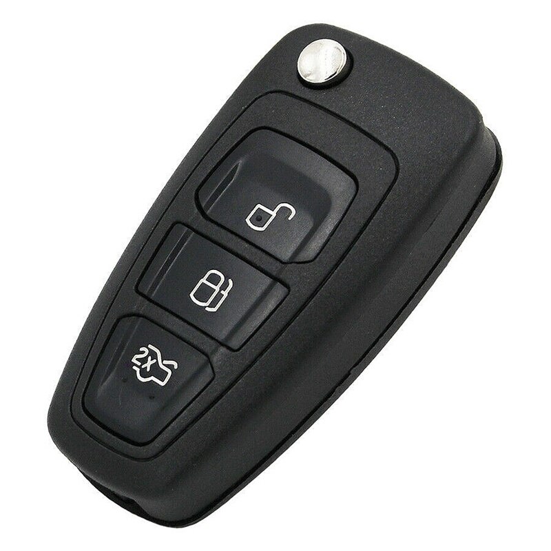 3 Button Remote Car Key 43hz 4D60 Chip for Ford Mondeo Focus Fiesta C-Max FO21