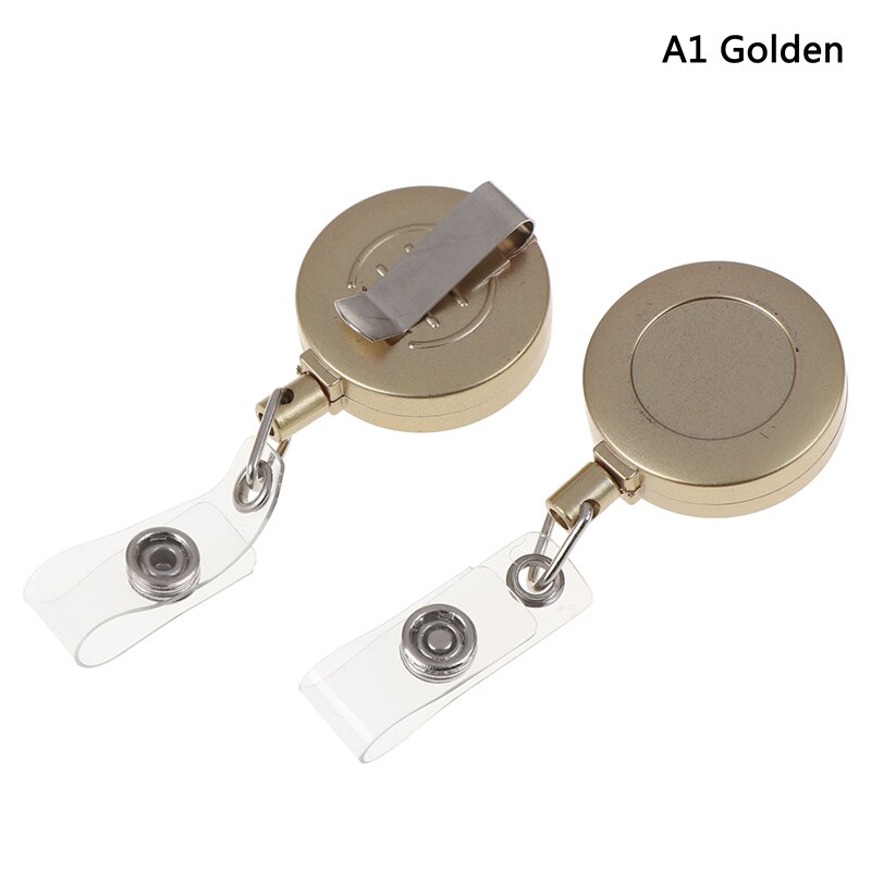 Gorąca sprzedaż chowany i wyciągany breloczek plakietka identyfikacyjna smycz identyfikator z plakietką uchwyt odrzutu kołowrotek zaczep robić paska metalowa obudowa metalowe okładki: A1