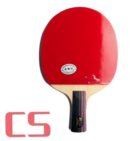 PALIO – raquette de Tennis de Table 3 étoiles, avec étui en caoutchouc éponge CJ8000, raquette de Ping-Pong 3 étoiles en carbone: CS with case