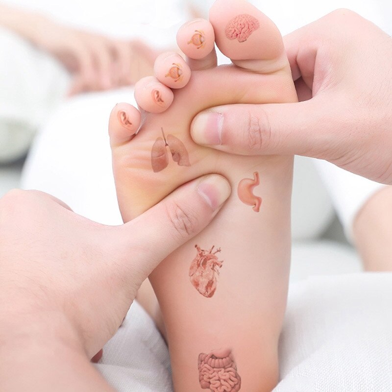 Electric Intelligent EMS Foot Massage Pulse Acupuncture Improve Blood Circulation Relieve Care