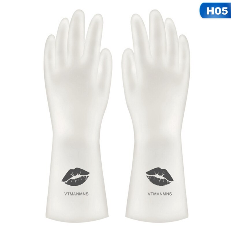 Washing Gloves Women Waterproof Rubber Latex Thin Kitchen Laundry Plastic Cleaning Dishes Household Chores Kitchen Tools