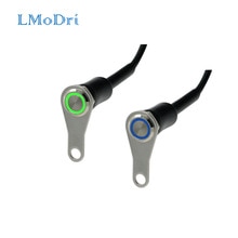 LMoDri Edelstahl LED Motorrad Schalter AUF-aus Lenker Einstellbare Halterung Wasserdichte Schalter Geschmack DC12V Scheinwerfer
