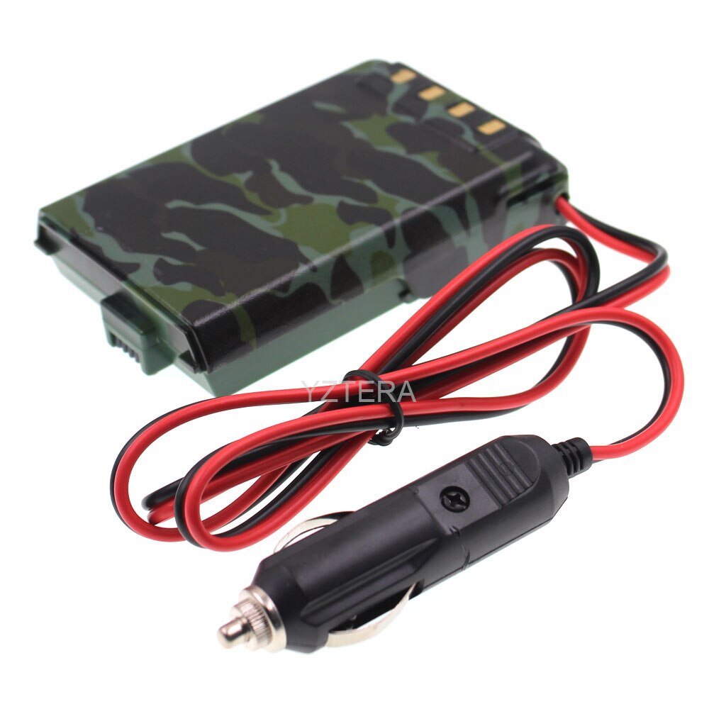 Originele Leixen Batterij Eliminator Car Charger Voor Leixen Note UV-25D Twee Manier Radio