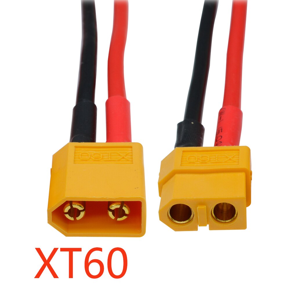 XT60 XT-60 Mannelijke Vrouwelijke Bullet Connectors Stekkers Met Silicon 14 AWG Draad Voor RC Lipo Batterij Quadcopter Multicopter