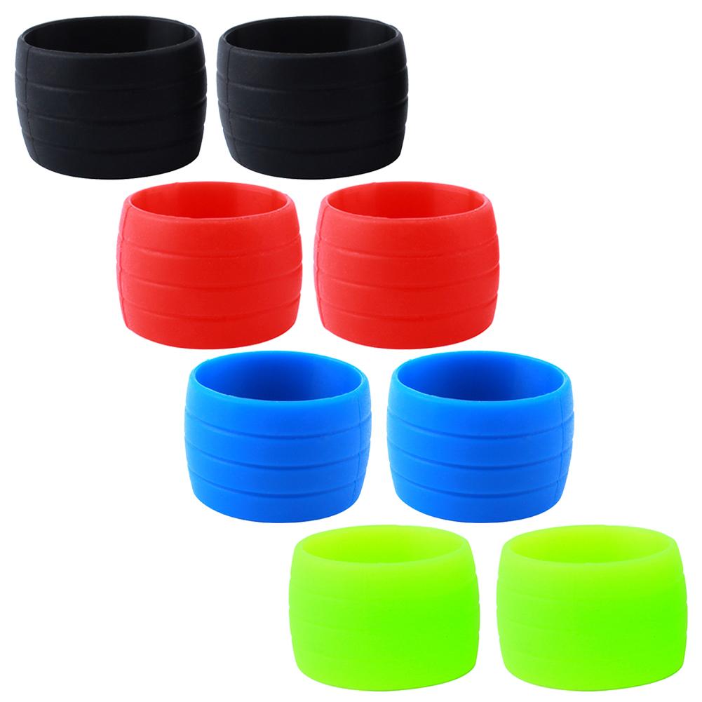1 par de tapones de silicona para manillar de bicicleta, resistentes al agua y al desgaste, tapón de silicona para bicicleta de montaña y carretera