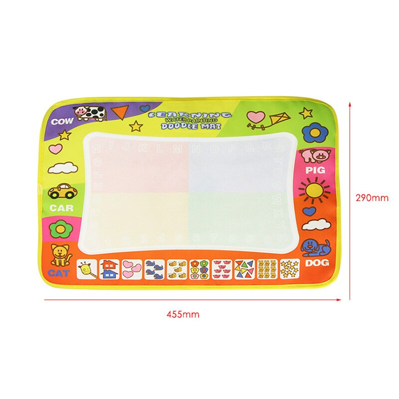 Tapis magique pour enfants, planche, dessin, peinture, eau, grande écriture, jouet magique M09