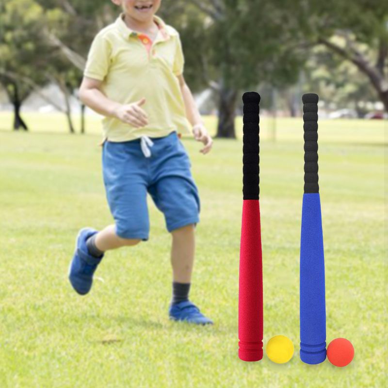 Bate de béisbol de espuma súper seguro con juego de juguetes de béisbol para niños Mini bate suave