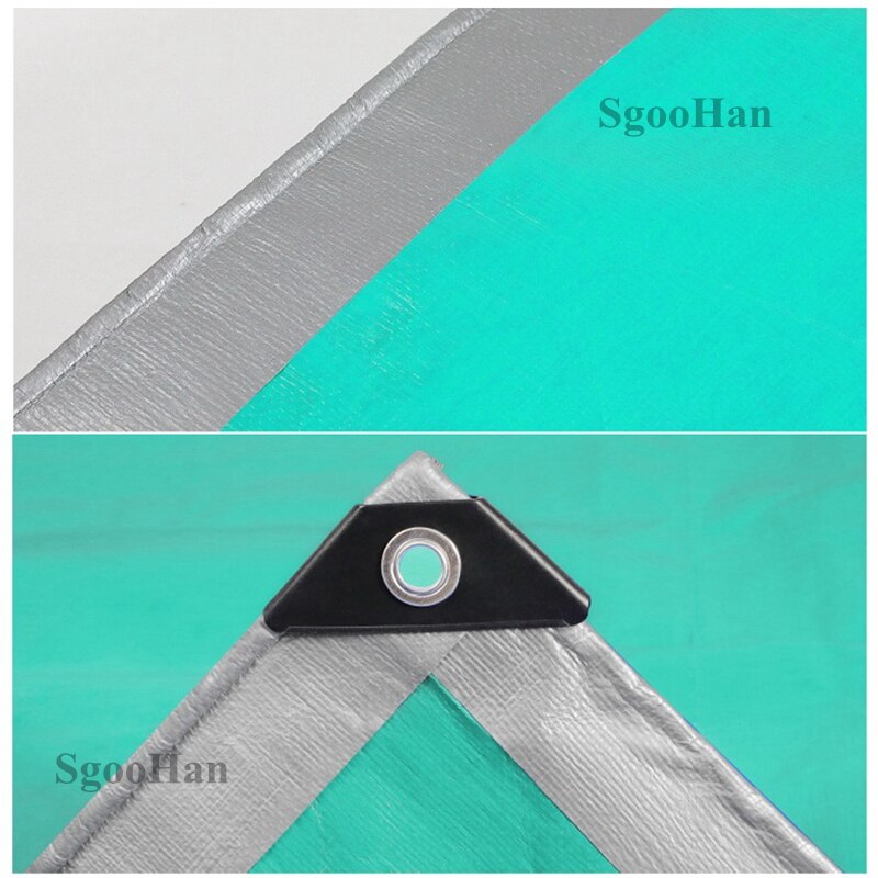 Canopys para camiones de 0,32mm PE, lona impermeable para jardín, toldo para exteriores, tela de sombreado para acampar, hoja de tierra, tela impermeable