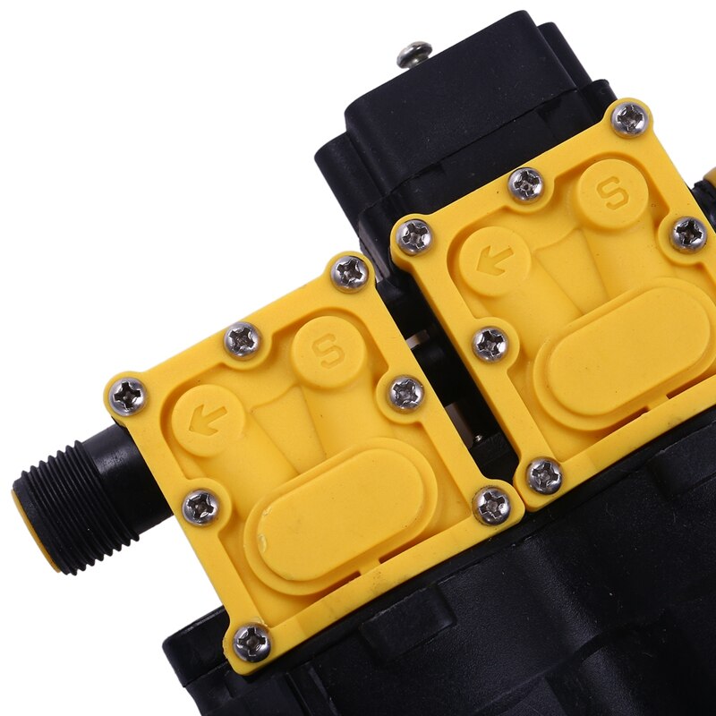 12V High Pressure Agricultural Electric Water Pump Water Sprayer Pump Mini Motor Water Pump with Adapter