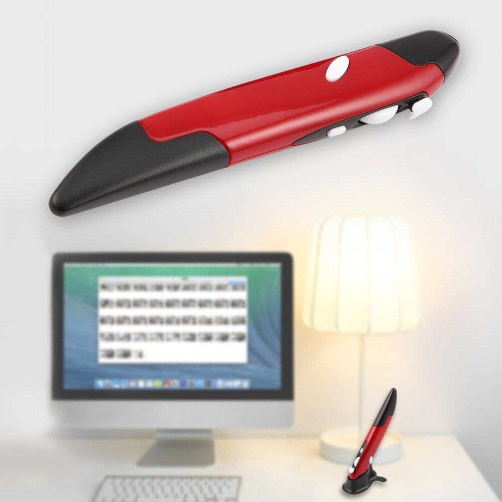 Mini 2.4 ghz usb trådløs mus optisk pen mus justerbar 500 / 1000 dpi til laptops desktops computer