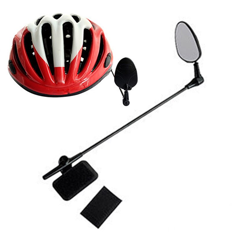 Bike Spiegels Lichtgewicht Mountainbike Helm Spiegel Helm Gemonteerd Achteruitkijkspiegel Fietsen Accessoire 360 Rotatie Universele