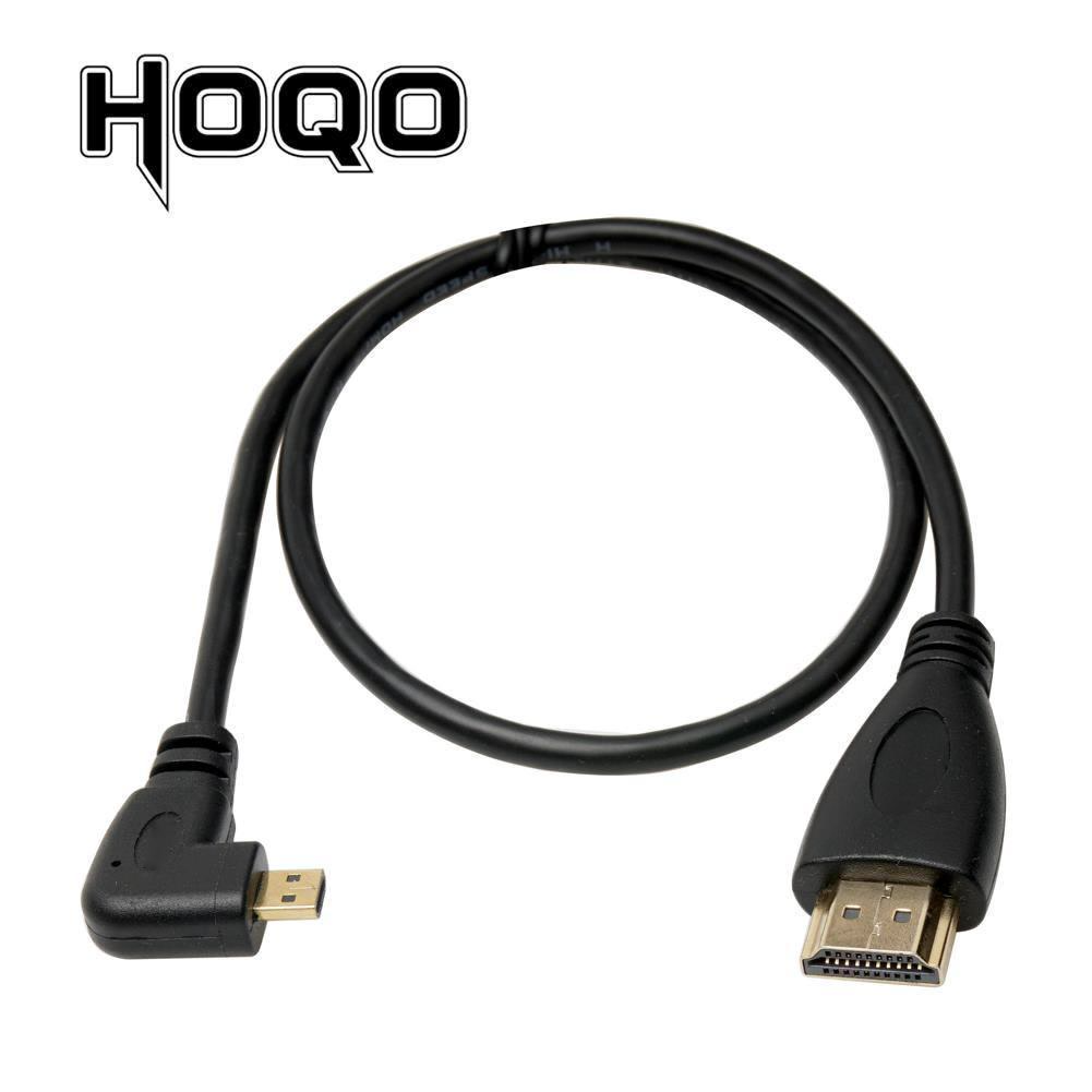 Cable Micro HDMI a HDMI de 90 grados, compatible con arriba/Izquierda/ángulo derecho, para cámara Digital Sony a6400 GH4, tableta de 50cm/150cm