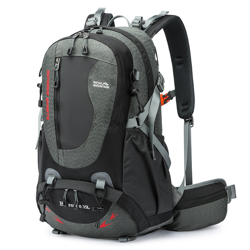Mochila de senderismo de 35L para hombres y mujeres, mochilas de escalada con plano posterior, bolsa deportiva, bolsa de equipaje de viaje