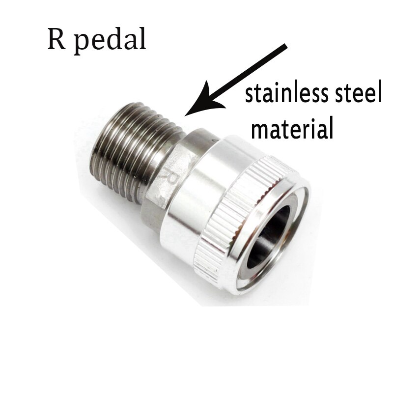 1pcs Ultralight Titanium /Stainless Quick Release Adaptors for Brompton folding Bike MKS ezy Pedals Ace Pedals: Red