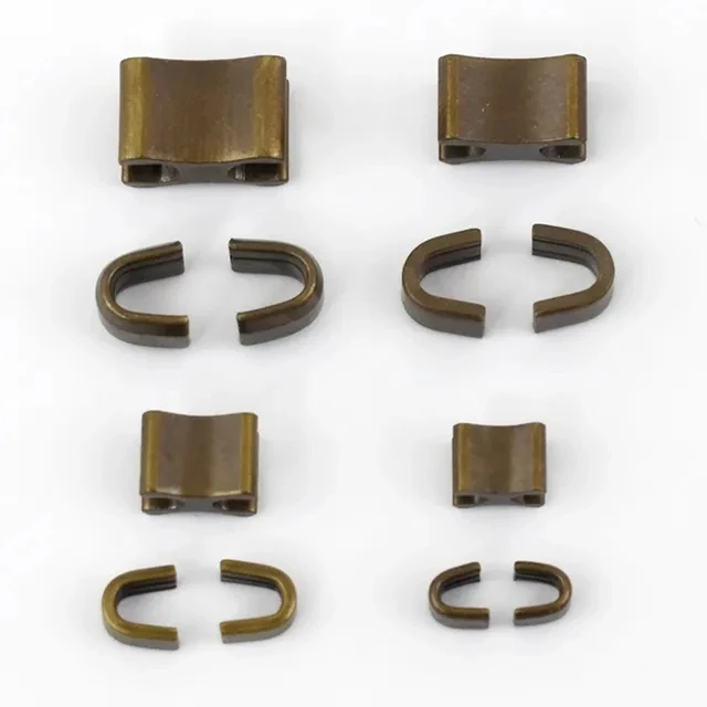 20/50 zestawów w kształcie litery U, metalowy zamek błyskawiczny, antypoślizgowe zamki błyskawiczne robić szycia zapinane zapinane na zamek błyskawiczne akcesoria: 8 # / Antyczne cynku / Option5