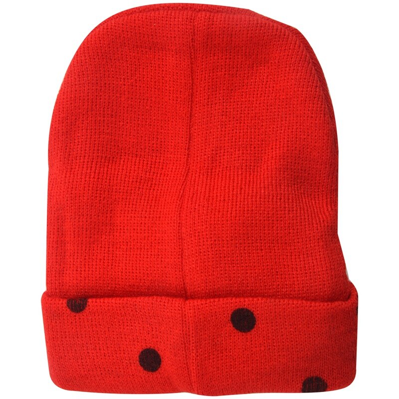 Red Baby Boy Girl Toddler Winter Ladybird Ladybug Hat and Scarf Set