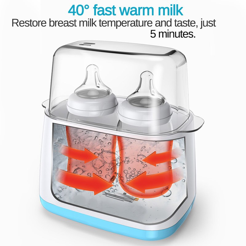 6 in 1 Multi-funktion Automatische Intelligente Thermostat Baby Flasche Wärmer Milch Flasche Desinfektion Schnell Warme Milch Sterilisatoren