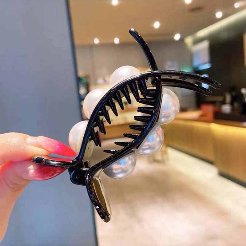 Hair Claw Clip Women Barrettes Acrylic Hairpin Clip Large Ponytail Hair Clip Headdress Colorful Hair Accessories: 031-A