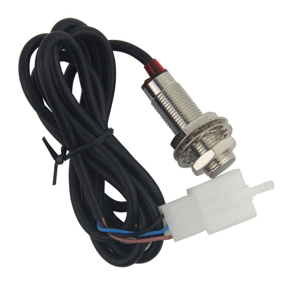 Durable Digital Odometer Sensor Cable Magnet For Motorcycle Speedometer Tachometer With 3 Small Magnets
