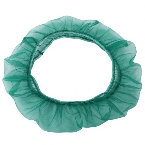 Cubierta de jaula de pájaro de malla, cubierta de concha, falda, protector de fácil limpieza, atrapasemillas, accesorios para jaulas de pájaros, malla de aire, loro, jaula para pájaros, Red 1 unidad: green / M